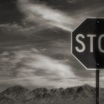 Keep moving forward. Sometimes it's to stop.